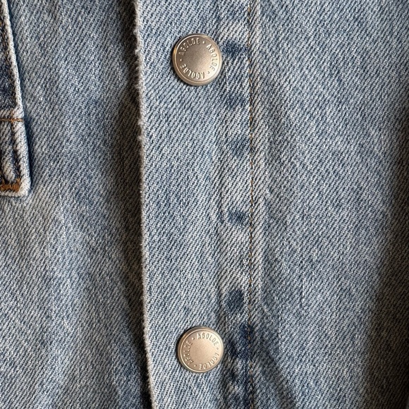 AGOLDE RONA BOX SHIRT IN EFFECT - Picture 9 of 12